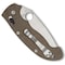 Spyderco 2024 Spyderco Reveal 14, Manix 2 Xl Brown Canvas Micarta Cpm Cru-Wear, Plain Edge SPY-C95MPCW2 - alternate 2